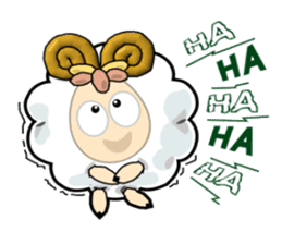 lovely sheep~for english sticker #3904767