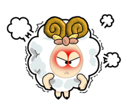 lovely sheep~for english sticker #3904768