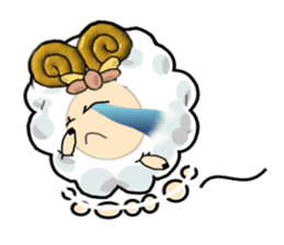 lovely sheep~for english sticker #3904773