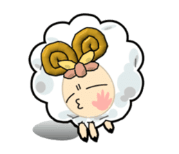 lovely sheep~for english sticker #3904774