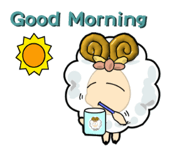 lovely sheep~for english sticker #3904782