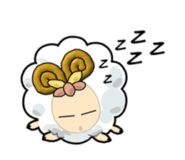 lovely sheep~for english sticker #3904788
