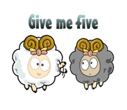 lovely sheep~for english sticker #3904790