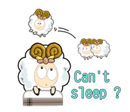 lovely sheep~for english sticker #3904800