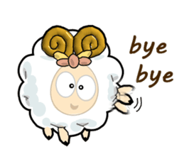 lovely sheep~for english sticker #3904801