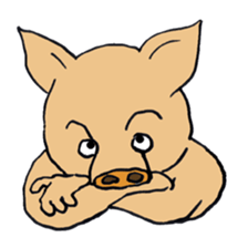 Poe and his companions sticker #3904951