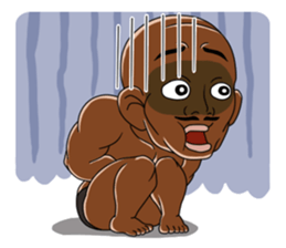 Muscle man sticker #3905197