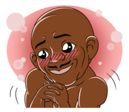 Muscle man sticker #3905201