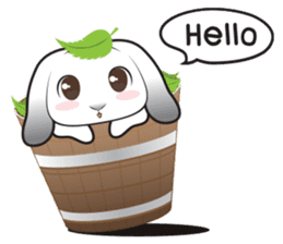 Tiramisu Bunny sticker #3905247