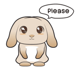 Tiramisu Bunny sticker #3905252