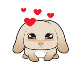 Tiramisu Bunny sticker #3905262
