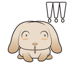 Tiramisu Bunny sticker #3905264