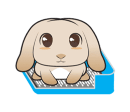 Tiramisu Bunny sticker #3905266