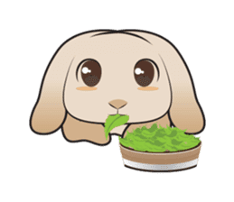 Tiramisu Bunny sticker #3905270