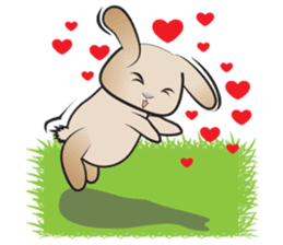 Tiramisu Bunny sticker #3905280