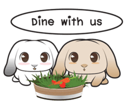 Tiramisu Bunny sticker #3905285