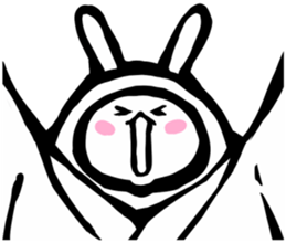 Samurai rabbit 2 sticker #3905489