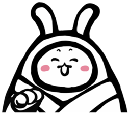 Samurai rabbit 2 sticker #3905492