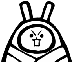 Samurai rabbit 2 sticker #3905495