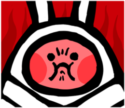 Samurai rabbit 2 sticker #3905497
