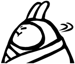 Samurai rabbit 2 sticker #3905498