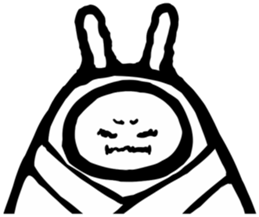 Samurai rabbit 2 sticker #3905500