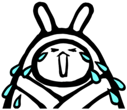 Samurai rabbit 2 sticker #3905502