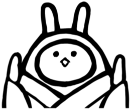 Samurai rabbit 2 sticker #3905507
