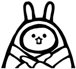 Samurai rabbit 2 sticker #3905508