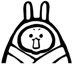 Samurai rabbit 2 sticker #3905509