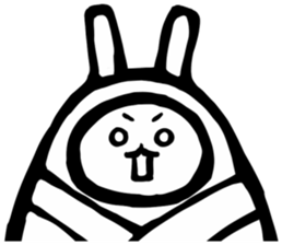 Samurai rabbit 2 sticker #3905510