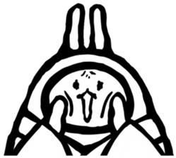 Samurai rabbit 2 sticker #3905512