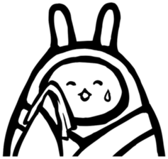 Samurai rabbit 2 sticker #3905513