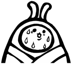 Samurai rabbit 2 sticker #3905515