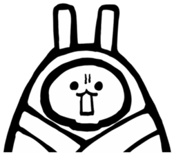 Samurai rabbit 2 sticker #3905517