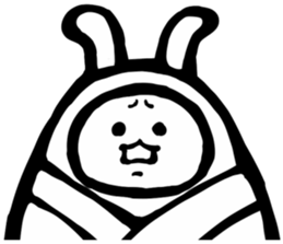 Samurai rabbit 2 sticker #3905518