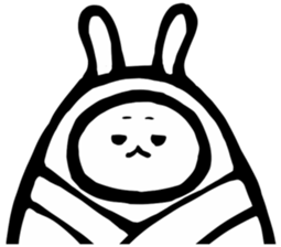 Samurai rabbit 2 sticker #3905519