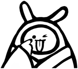 Samurai rabbit 2 sticker #3905523