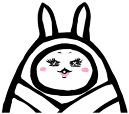 Samurai rabbit 2 sticker #3905524