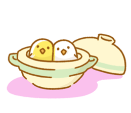 mochi chickens sticker #3906008