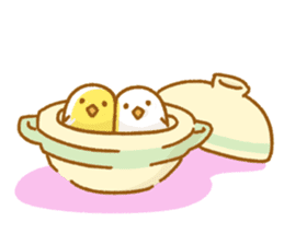 mochi chickens sticker #3906008