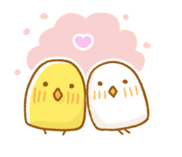 mochi chickens sticker #3906022