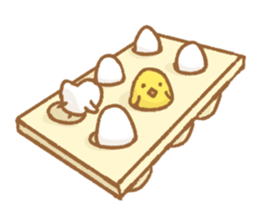 mochi chickens sticker #3906026
