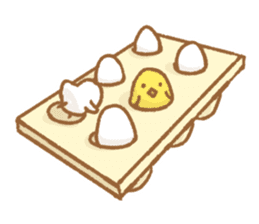 mochi chickens sticker #3906026