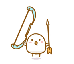 mochi chickens sticker #3906027