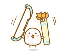 mochi chickens sticker #3906031