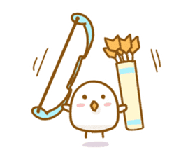 mochi chickens sticker #3906031