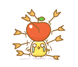 mochi chickens sticker #3906034