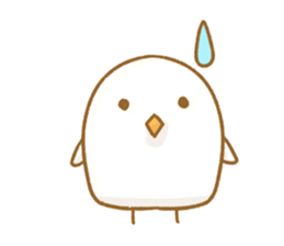 mochi chickens sticker #3906040