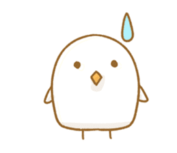 mochi chickens sticker #3906040